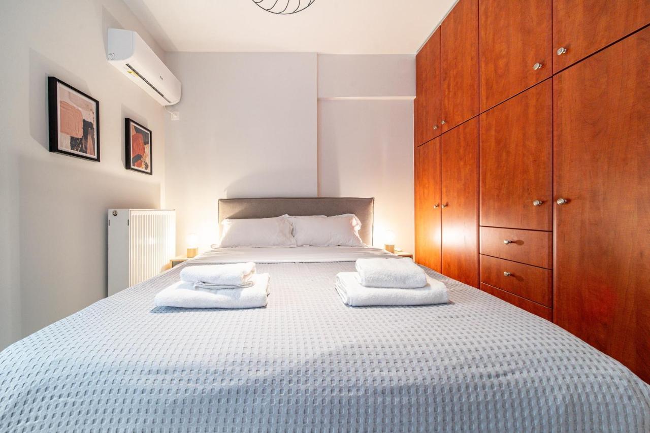 Per56 By Smart Cozy Suites - Right Next To The Metro - Parking - Available 24Hr Atény Exteriér fotografie