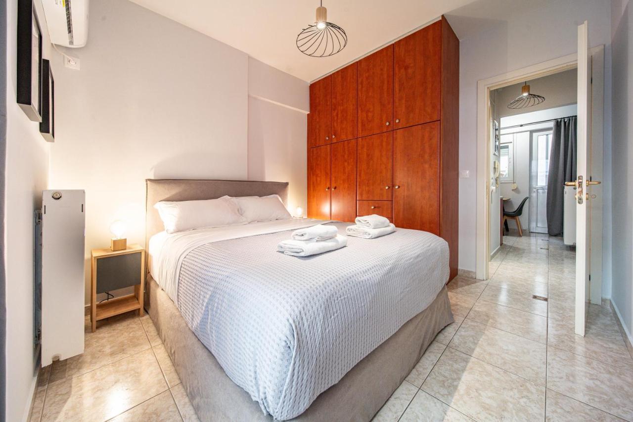 Per56 By Smart Cozy Suites - Right Next To The Metro - Parking - Available 24Hr Atény Exteriér fotografie